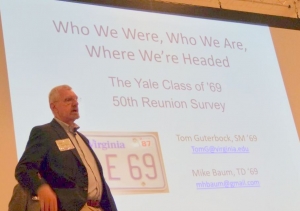 The Class Survey Presentation at the Reunion
