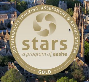 Yale Achieves Gold Sustainability Rating
