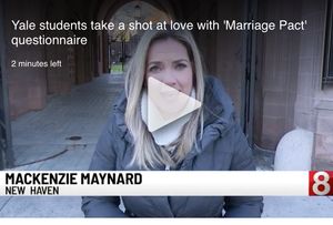 Yale students take a shot at love with ‘Marriage Pact’ questionnaire