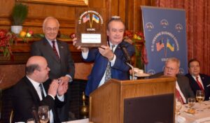 Chopivsky gets Distinguished Service Award from U.S-Ukraine Business Council
